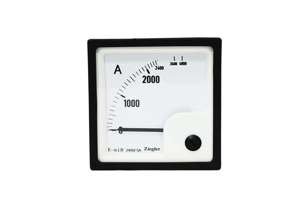 Ziegler EQ96 Analog Panel Ampere Meter for electrical panels